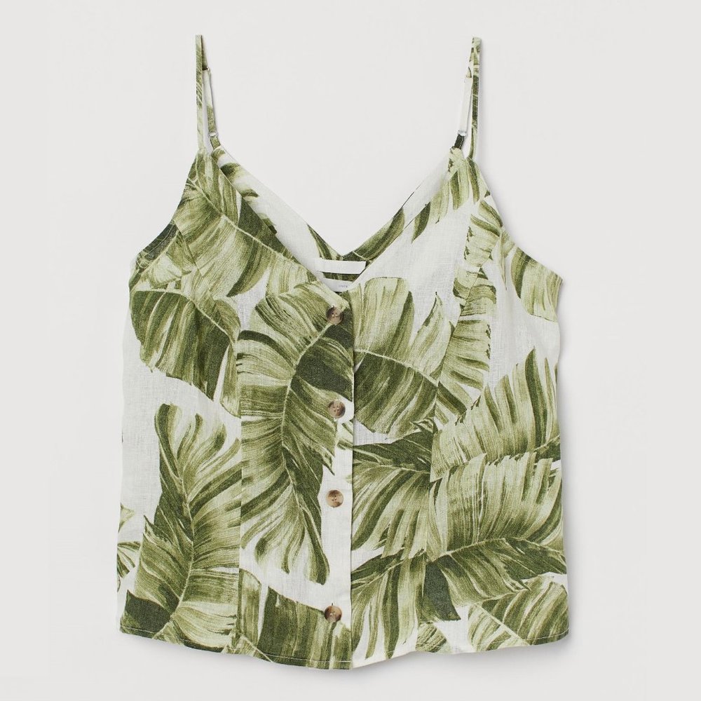 NWOT Linen Tank